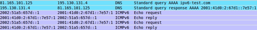 Утилита ping6 и DNS