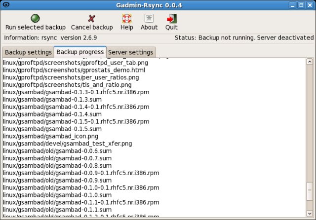 rsync