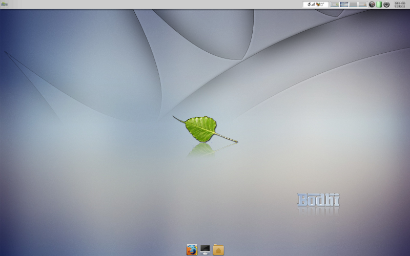 Рабочий стол Bodhi Linux