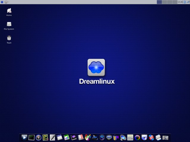 Рабочий стол Dreamlinux