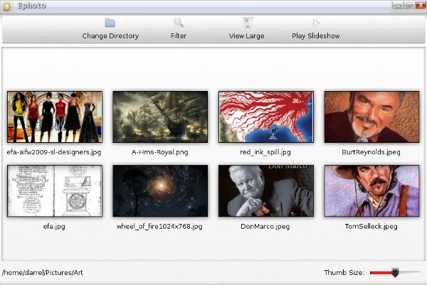 ePhoto thumbnails