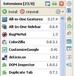 Firefox Extensions