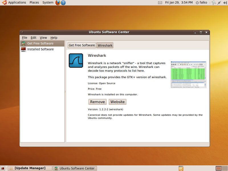 Анализатор сетевого протокола Wireshark, рис.7