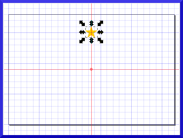 Уроки Inkscape: Перенос первой звезды на свое место