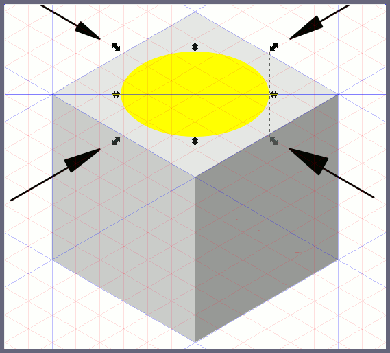 Inkscape: рисуем эллипс