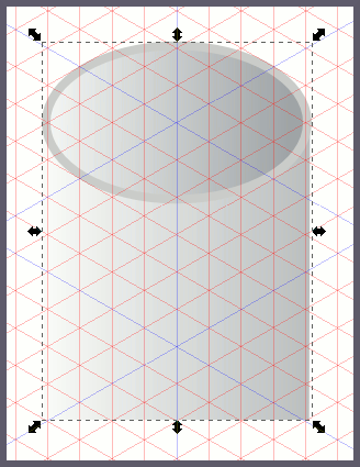 Inkscape: заливка градиентом