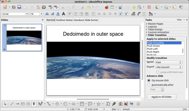 LibreOffice Impress