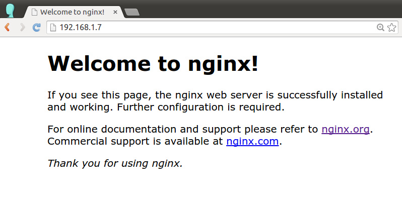 nginx