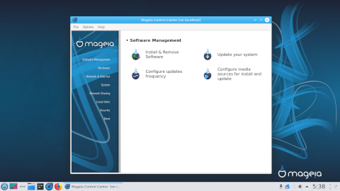 Mageia Control Centre