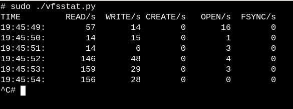 vfsstat.py - это скрипт Python