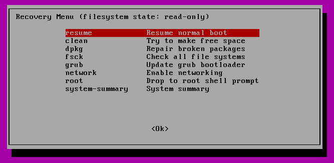 Выберите Normal Boot