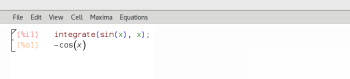 интегрирование в Maxima